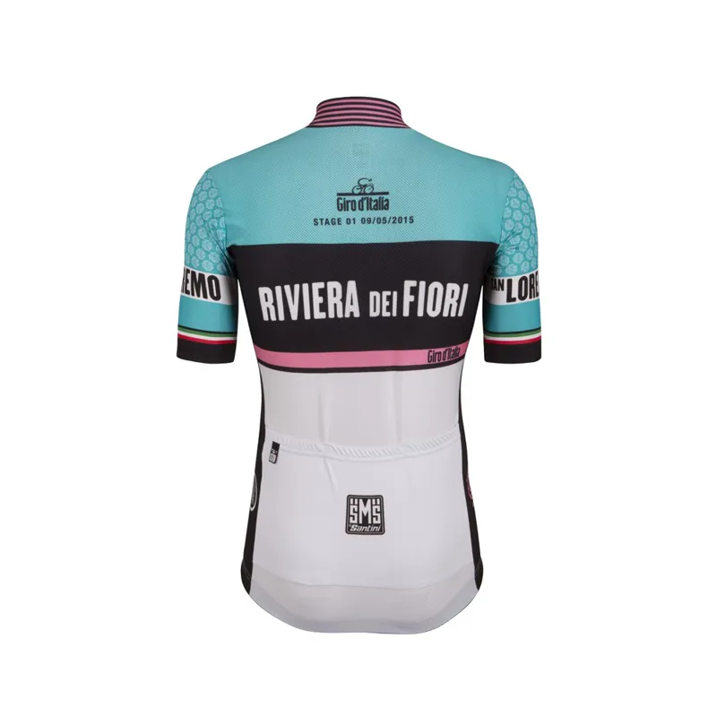 Santini Giro dItalia 2015 Stage 1-S Lorenzo al mare Sanremo Jersey-2