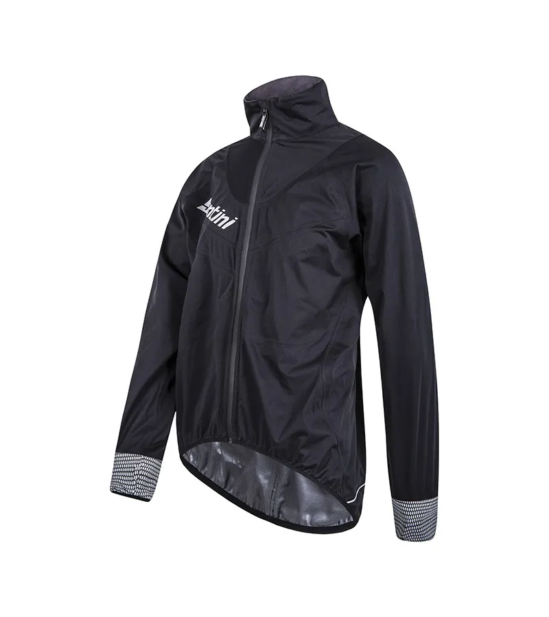 Santini GWALCH Rainproof Jacket Black
