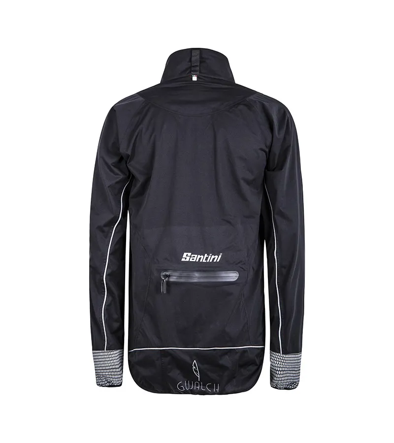 Santini GWALCH Rainproof Jacket Black-2