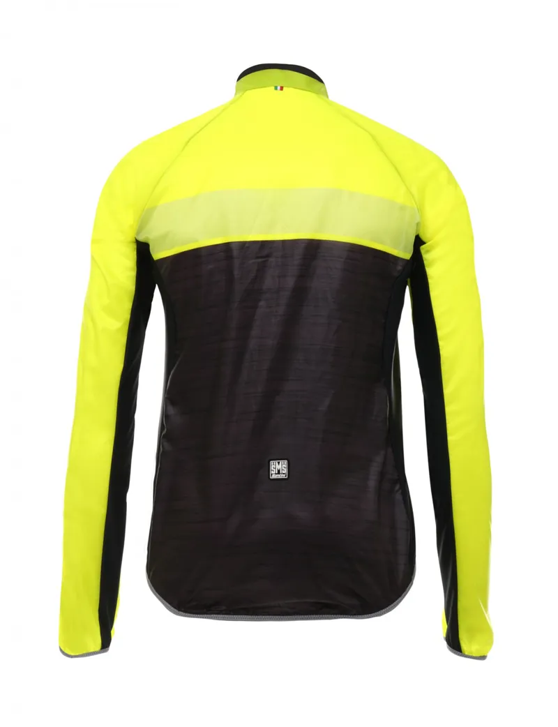 Santini Skin Windbreaker Jacket 2017 Yellow