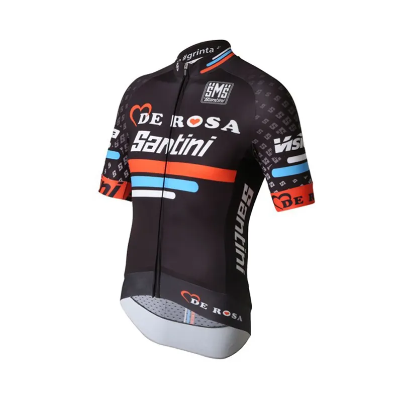 Santini Team Original de Rosa Sleek Short Sleeve Jersey XXX Large