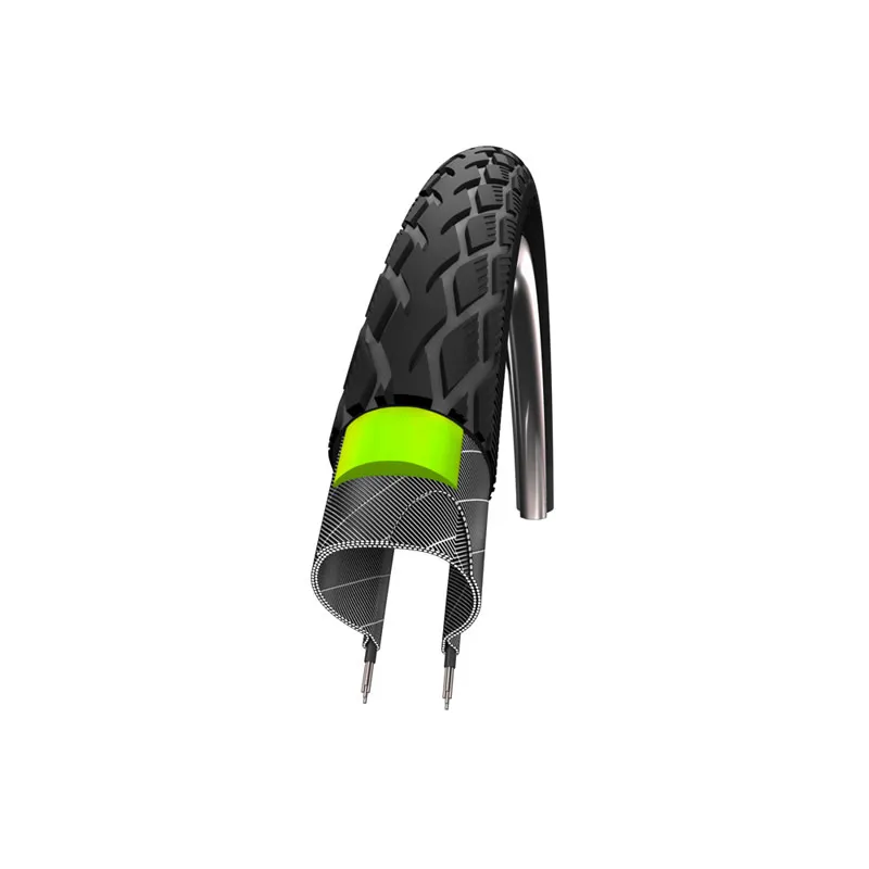 Schwalbe Marathon 700 x 38C Wired Tyre with GreenGuard Reflex 810g (40-622)