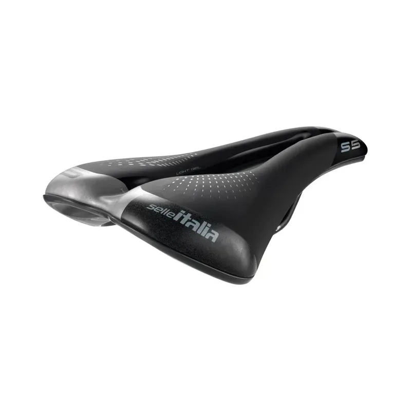 Selle Italia s5 Lady Superflow Commuter Saddle: BLACK-2