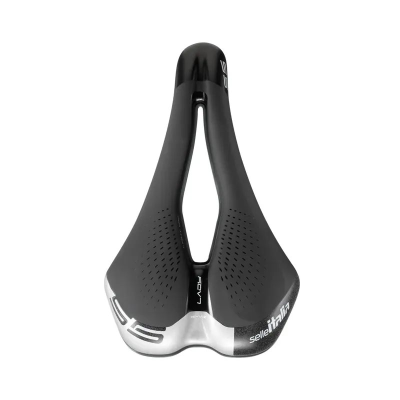Selle Italia s5 Lady Superflow Commuter Saddle: BLACK-3