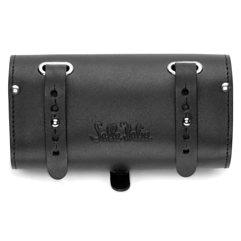 Selle Italia Gloriosa Full Leather Saddle Bag Black-2