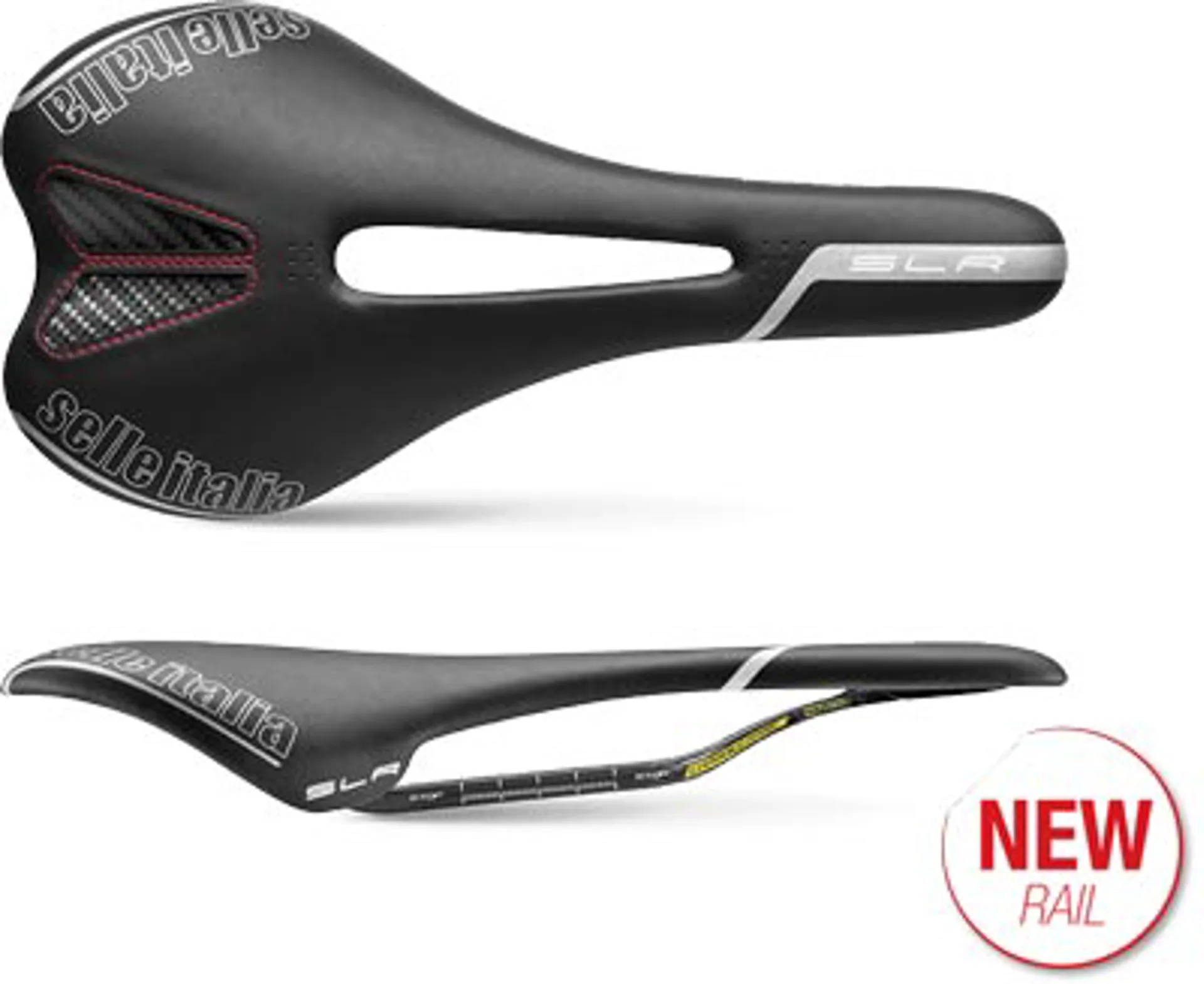 Selle Italia SLR Kit Carbonio Flow S2 Saddle Black