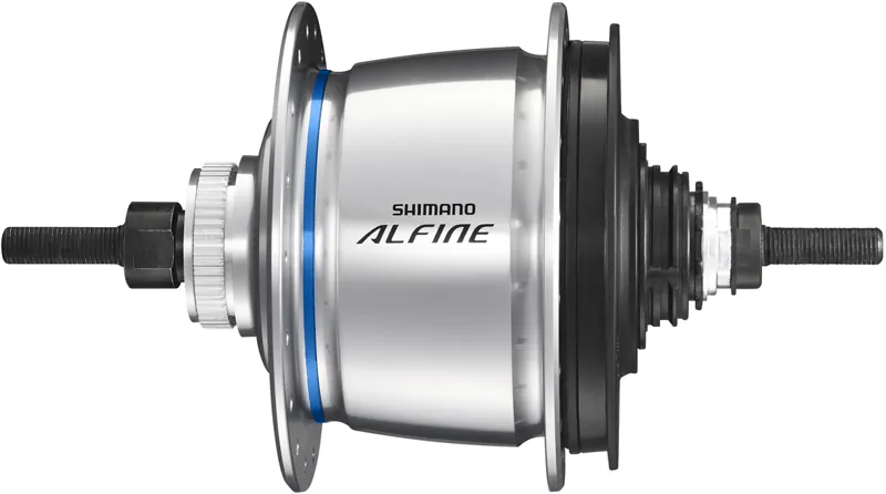 Shimano SG S505 Alfine Di2 internal hub gear 8 speed 32h silver