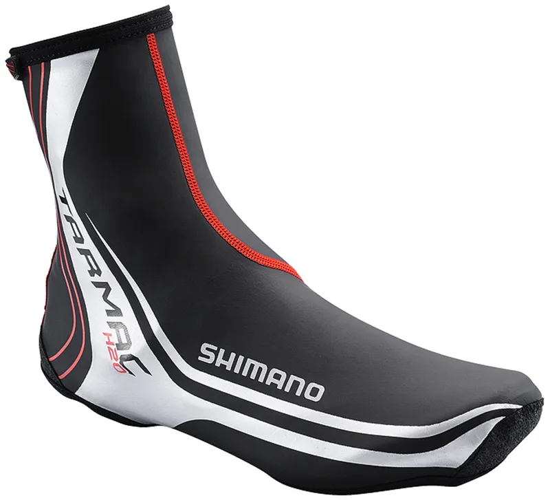 Shimano Tarmac H2O overshoes, with BCF and PU coating, black