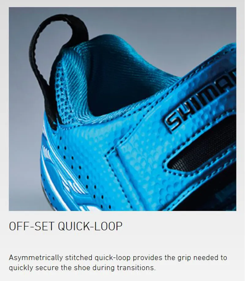 Shimano TR900 SPD-SL Triathlon Shoes, Blue-6