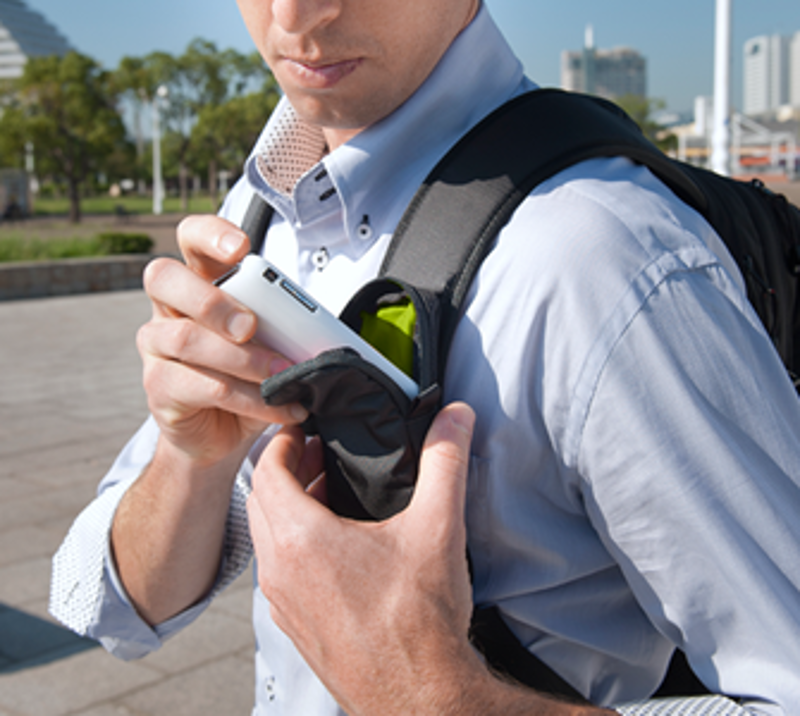 Shimano Tsukinist T30, 30 litre commuter bag, without reservoir, black-7