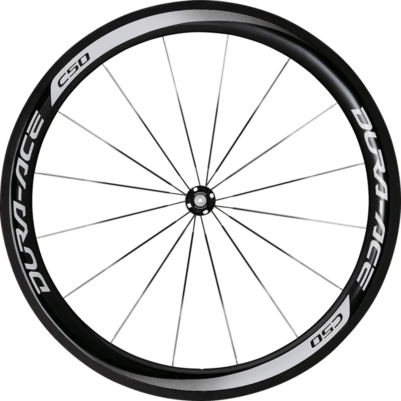 Shimano WH-9000 Dura-Ace, C50-TU Carbon tubular 50 mm, front Wheel