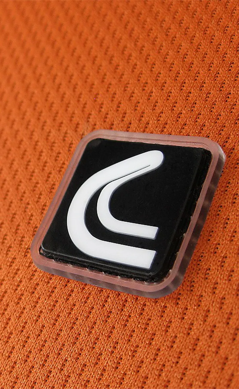 Solo CC Short Sleeve Cycling Jersey Orange/Blue-4