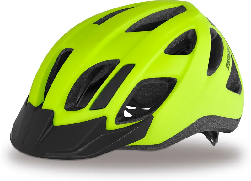 2019 Specialized Centro LED Bike Helmet in Safety Ion Yellow
