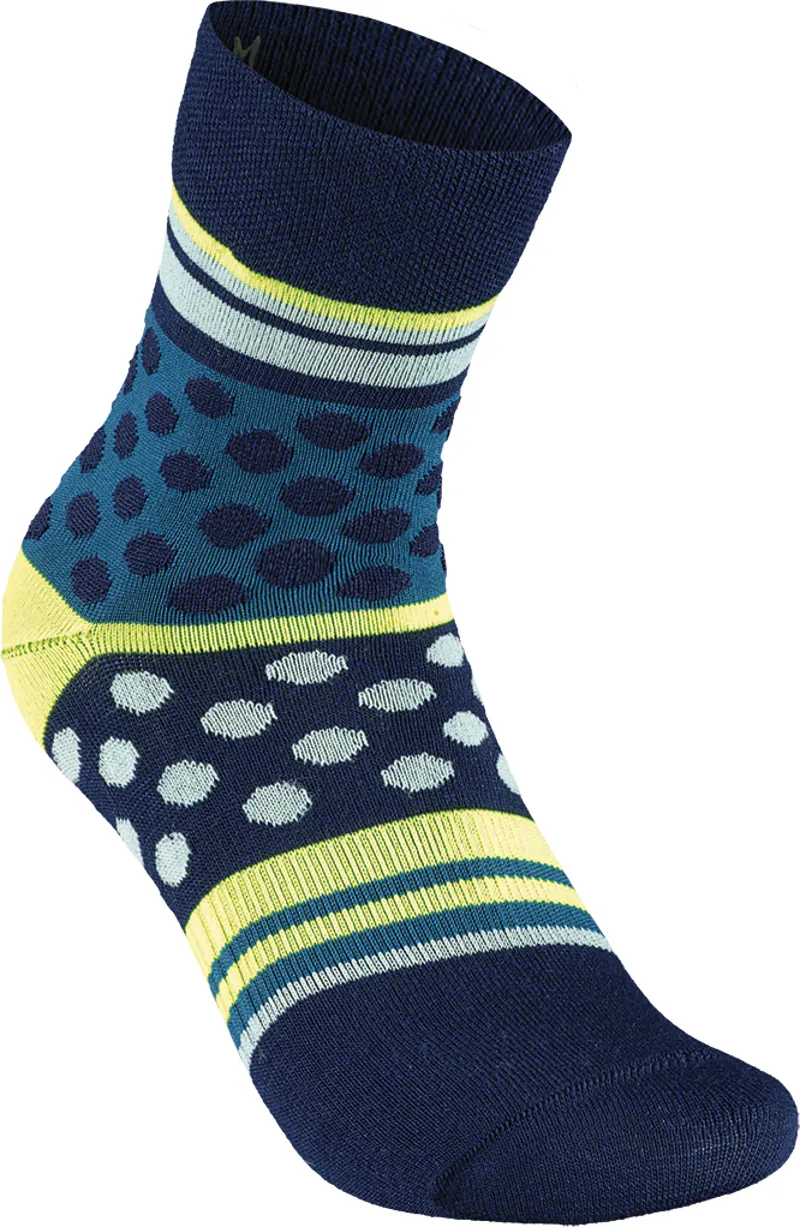 2018 Specialized Polka Dot Womens Winter Sock in Navy