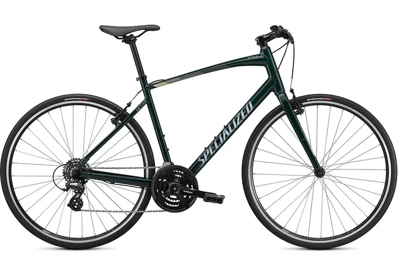 Specialized Sirrus 1.0 2020 Hybrid Bike Green/ White Mountains/Black