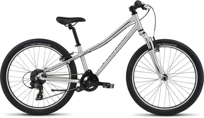 Specialied Hotrock 24 Silver Black 2018 Kids Mountain Bike