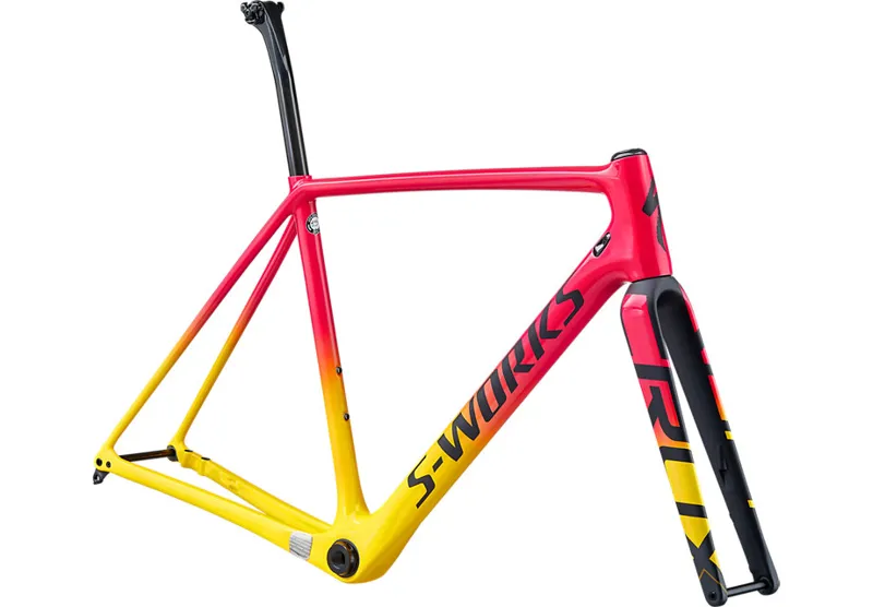 Specialized S-Works CruX 2020 Frameset Golden Yellow/Vivid Pink/Black