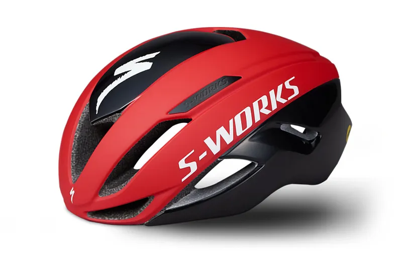 Specialized S-Works Evade W/ ANGI Helmet Team Red/ Black