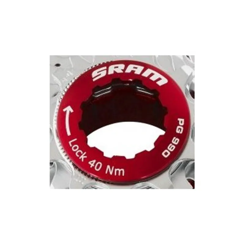 SRAM Cassette Lockring PG990 Red (11t)
