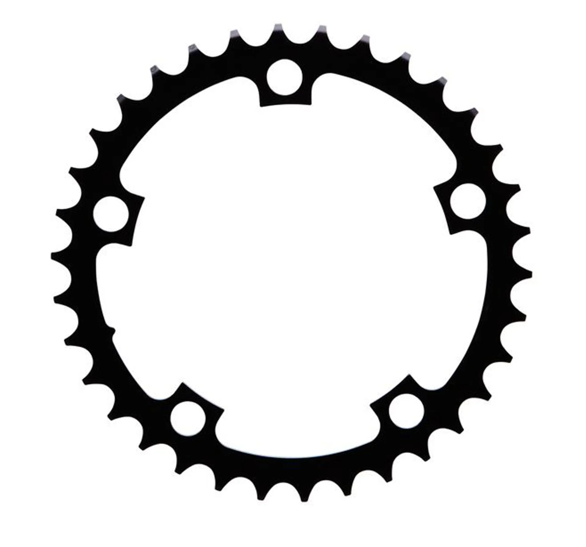 Sram Chainring Road 50t 5 Bolt 110mm BCD Alum (50-34) 4mm Black - JE James Cycles Sram Chainring Road 50t 5 Bolt 110mm BCD Alum (50-34) 4mm Black - JE James Cycles