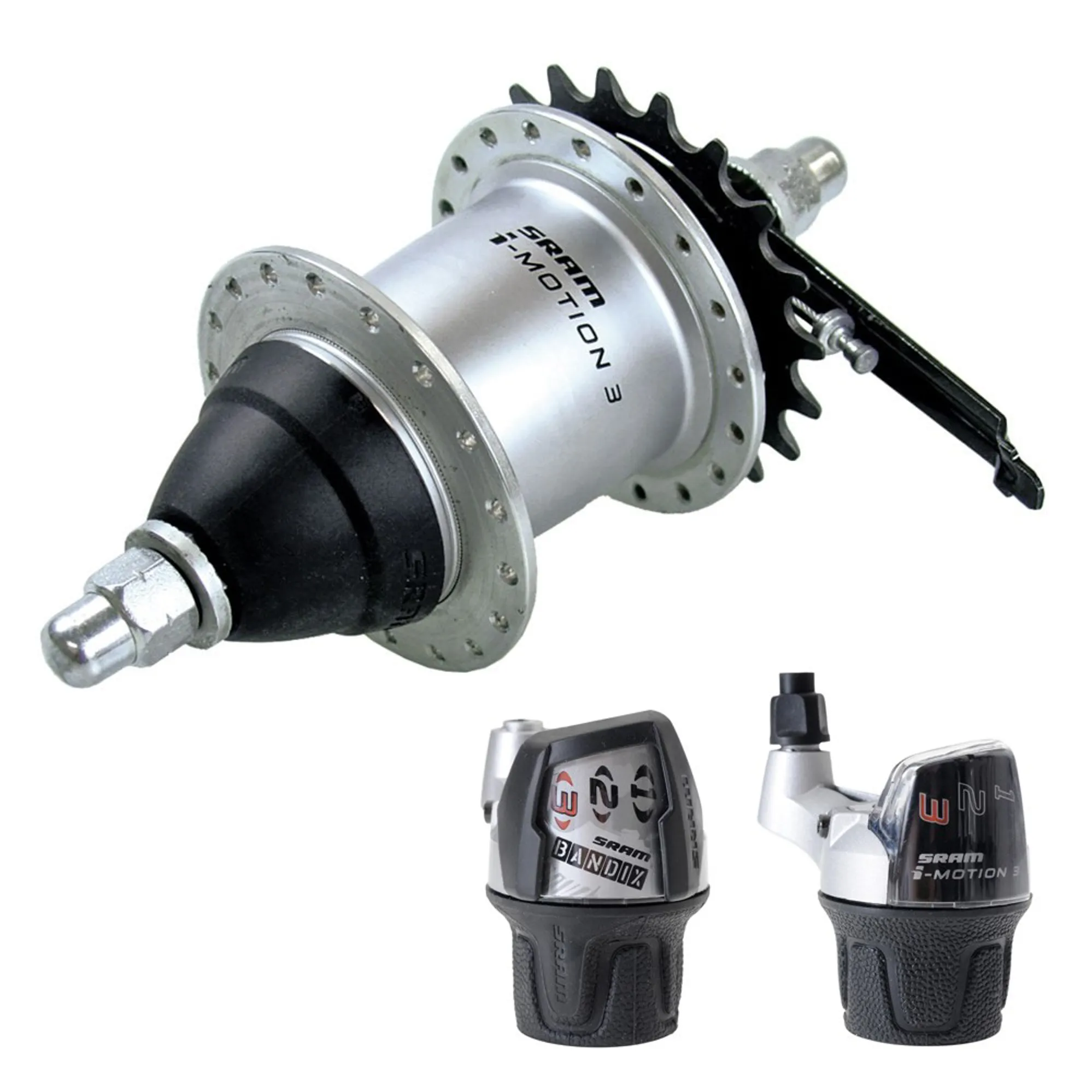 Rear Derailleur Hybrid Bike Internal Gear Hub SRAM I-3 3spd Hub