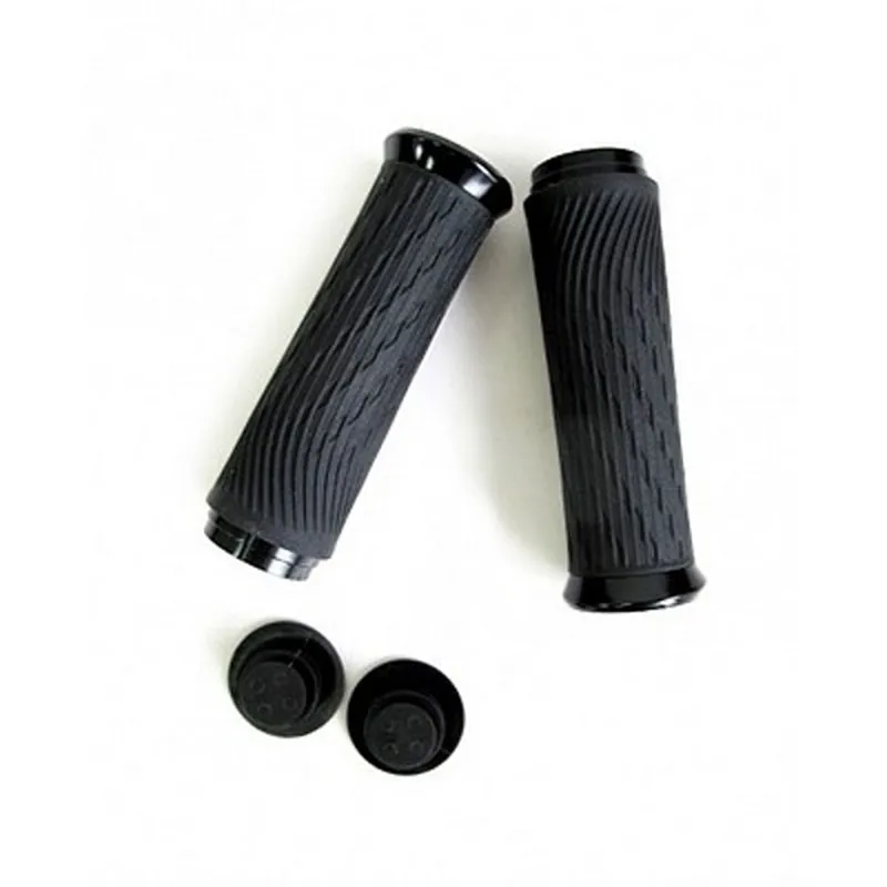 Sram Locking Grips for Grip Shift Integrated 100mm with Black Clamps