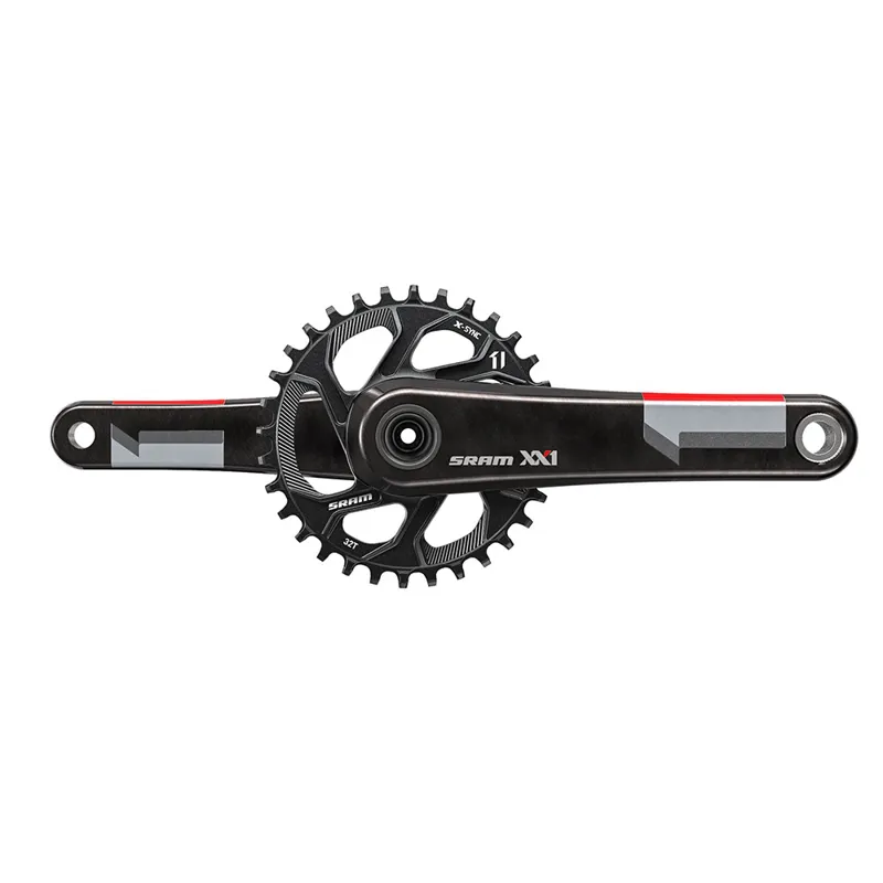 SRAM XX1 Chainset GXP 1x11 Q factor Red Includes 32T Chainring