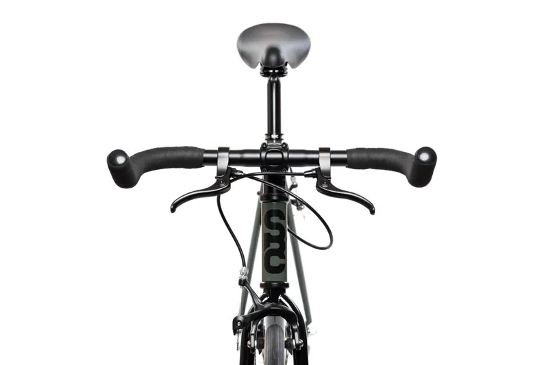 State Bicycles 4130 Army Green Singlespeed/ Fixed Gear Bike-4