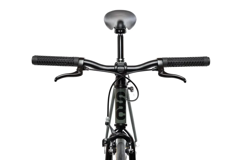 State Bicycles 4130 Army Green Singlespeed/ Fixed Gear Bike-6