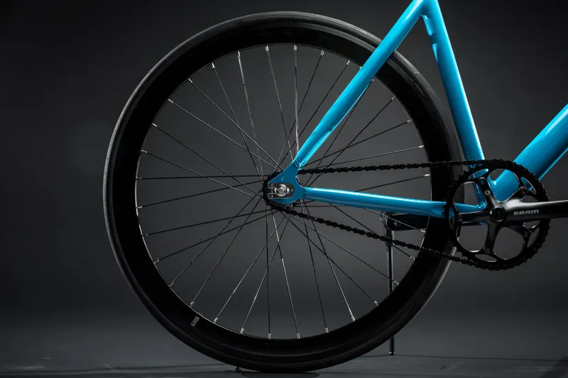 State Bicycles Black Label 6061 Laguna Blue Fixed/ Singlespeed Bike-4