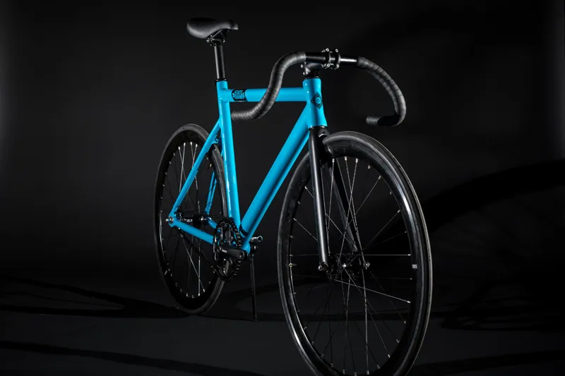 State Bicycles Black Label 6061 Laguna Blue Fixed/ Singlespeed Bike-7