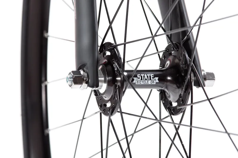 State Bicycles Black Label 6061 Matte Red Fixed/ Singlespeed Bike-9