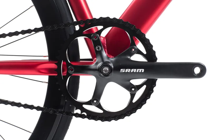 State Bicycles Black Label 6061 Matte Red Fixed/ Singlespeed Bike-6