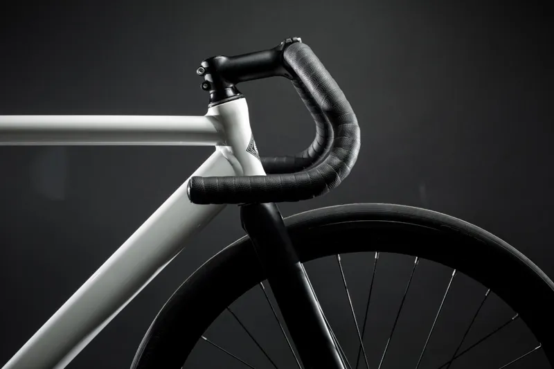 State Bicycles Black Label 6061 Pearl White Fixed/ Singlespeed Bike-6