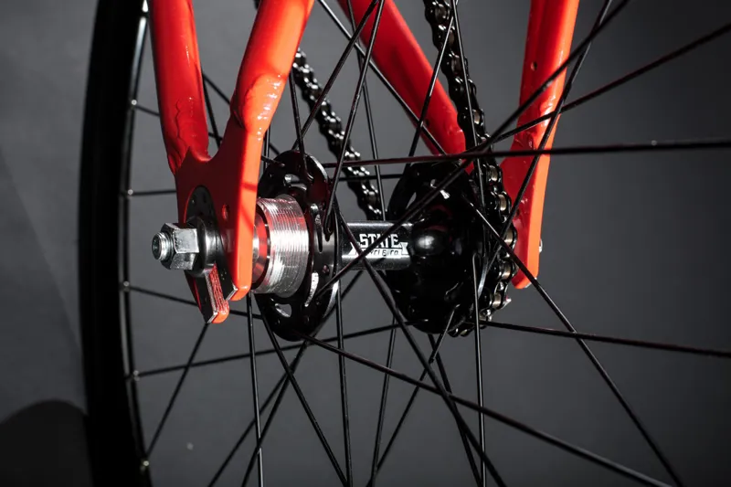 State Bicycles Black Label 6061 Roma Red Fixed/ Singlespeed Bike-10
