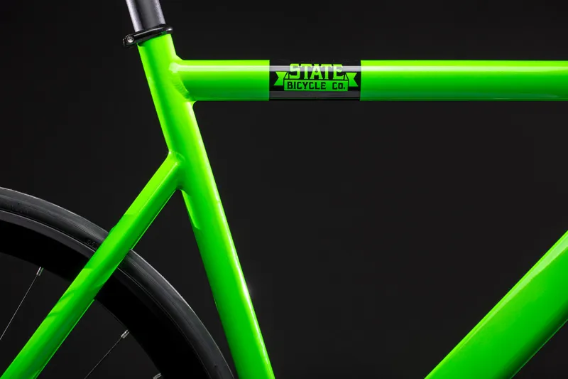 State Bicycles Black Label 6061 Zombie Green Fixed/ Singlespeed Bike-9