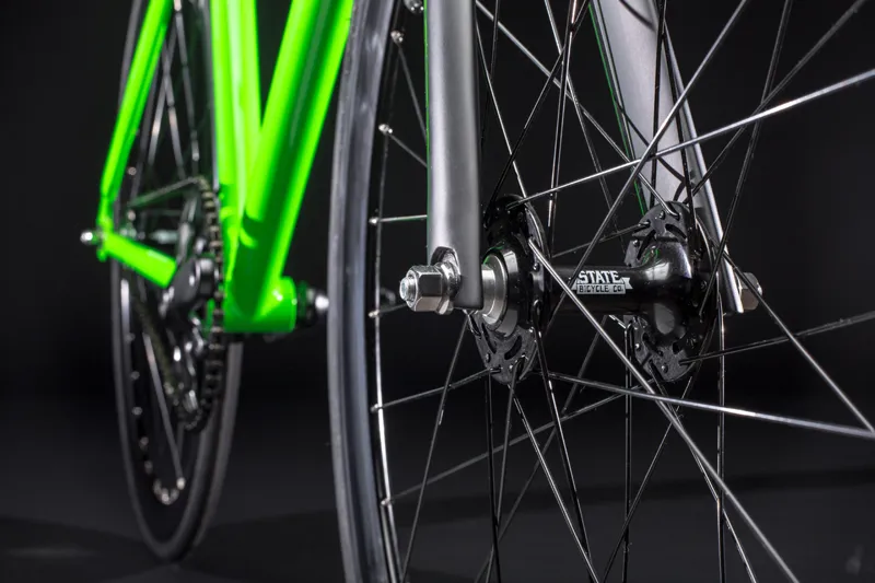 State Bicycles Black Label 6061 Zombie Green Fixed/ Singlespeed Bike-5