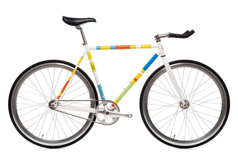 State Bicycles Colour Block Fixed Gear/ Single Speed Bike-11