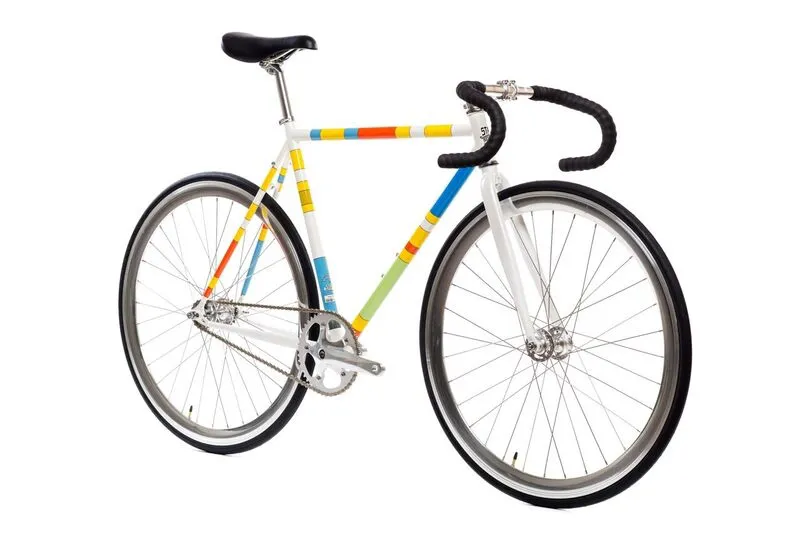State Bicycles Colour Block Fixed Gear/ Single Speed Bike-5