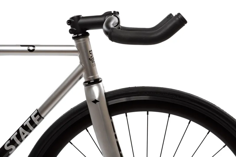 State Bicycles Contender II Silver Fixed/ Singlespeed Bike-2