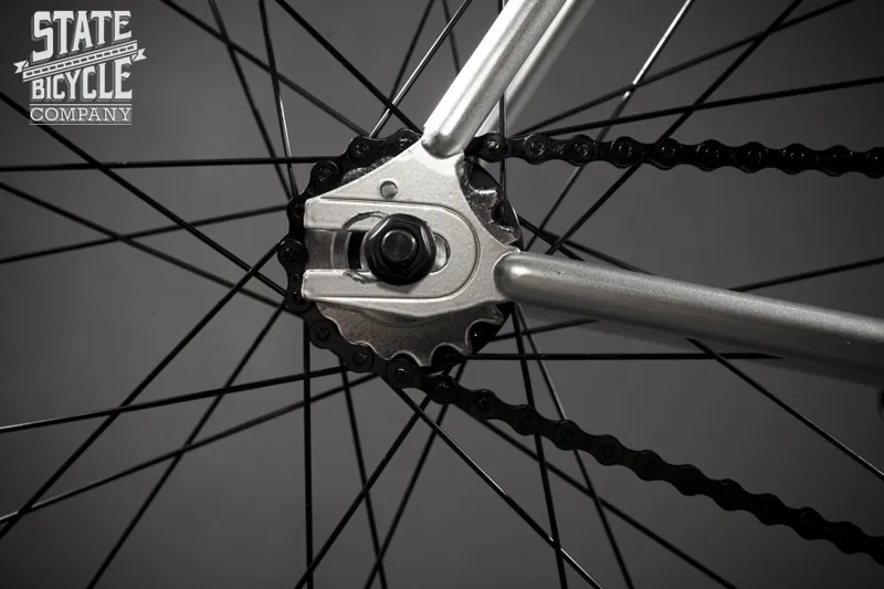 State Bicycles Contender Silver Fixed Singlespeed Bike-5