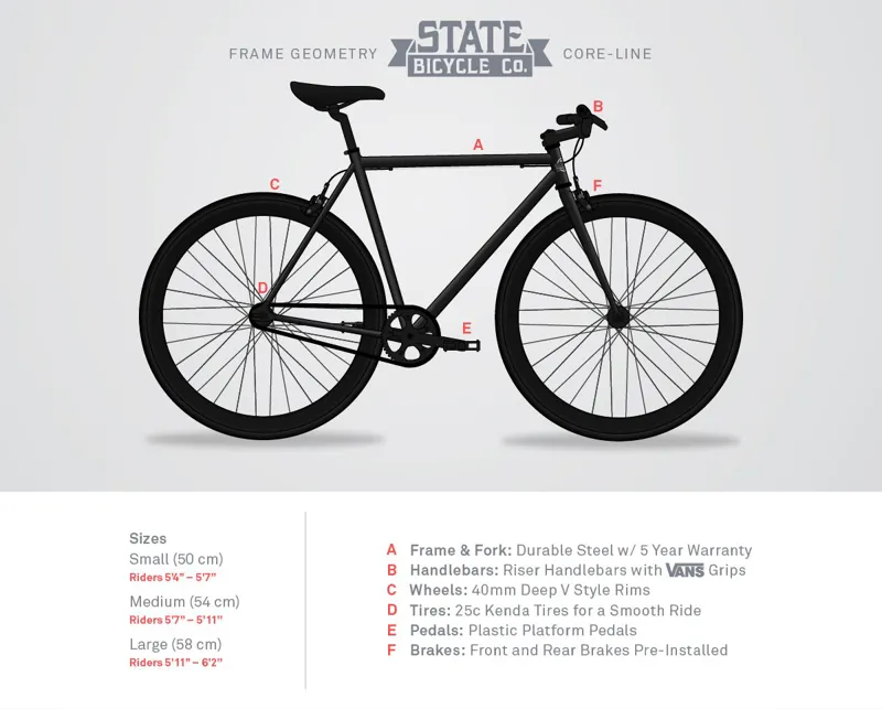 State Bicycles Delfin Core-Line Singlespeed/ Fixed Gear Bike-11