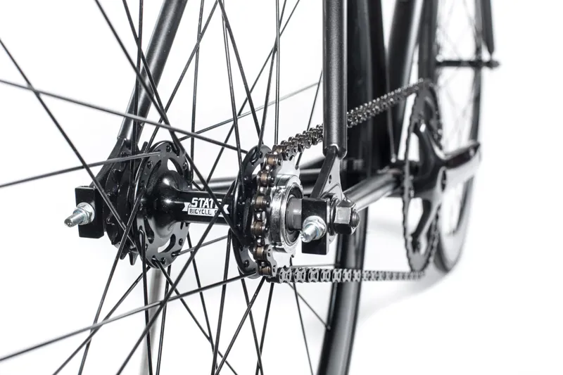 State Bicycles Matte Black 5 Fixed Gear Single Speed Bike-11