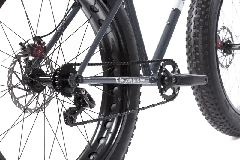 State Bicycles Megalith Asphalt/ White Single Speed Fat Bike-9