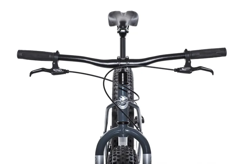 State Bicycles Megalith Asphalt/ White Single Speed Fat Bike-3