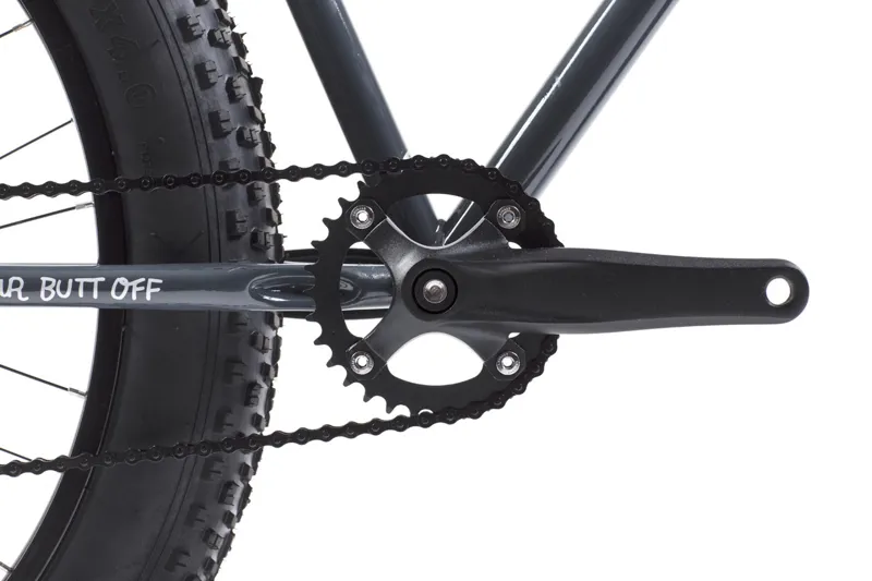 State Bicycles Megalith Asphalt/ White Single Speed Fat Bike-6