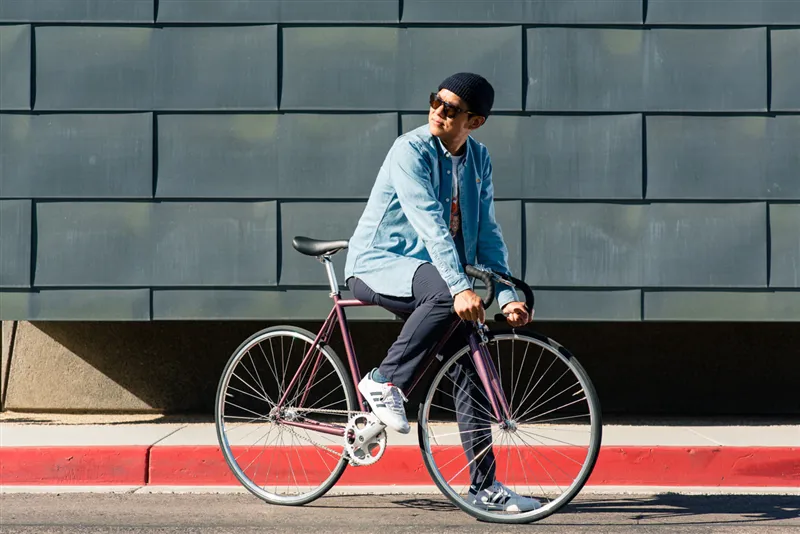 State Bicycles Nightshade Purple 4130 Fixed Gear/ Single Speed Bike-10