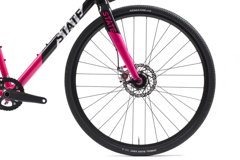 State Bicycles Thunderbird Black/ Pink Single Speed Cyclocross Bike-11