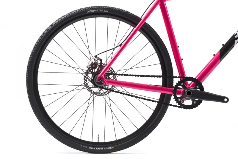 State Bicycles Thunderbird Black Pink Single Speed Cyclocross Bi