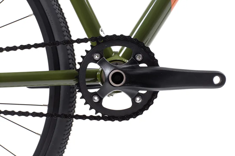 State Bicycles Thunderbird Green/ Orange Single Speed Cyclocross Bike-8